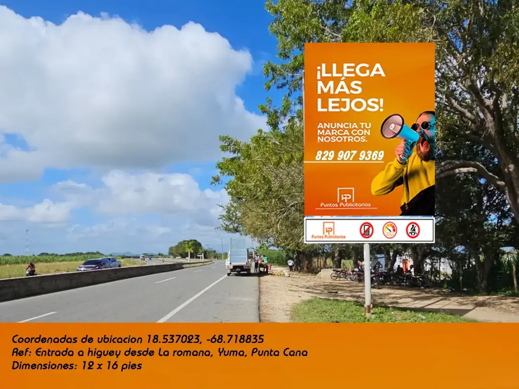 Valla Fija - Higuey 12 x 16 pies